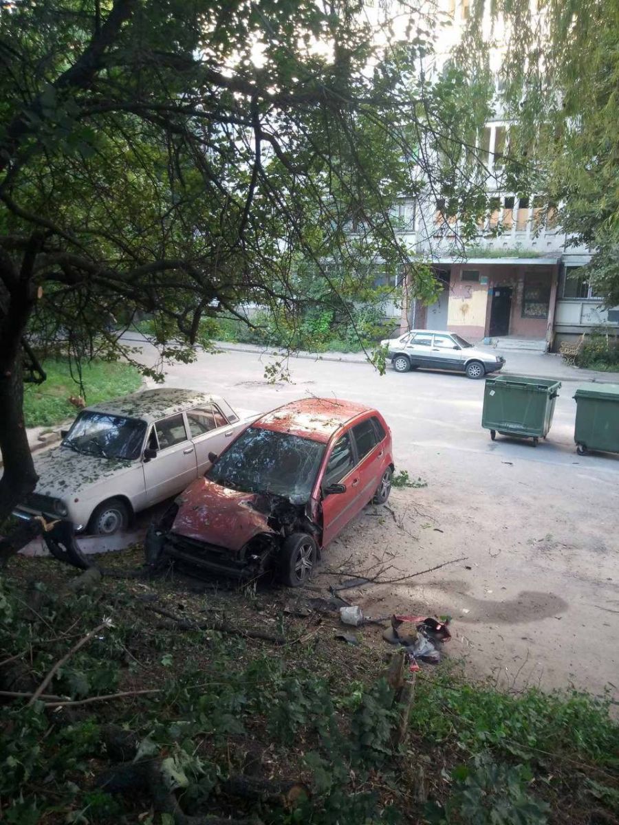 Новини Харків: фото обстрілу Салтовки вранці 1 серпня